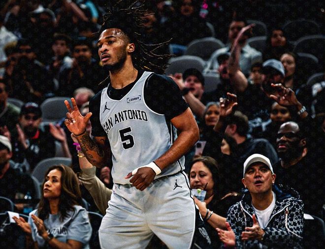 马刺大胜火箭文班亚马压制申京 马刺四连胜领跑