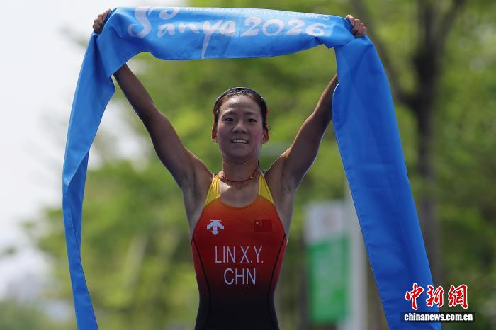 林鑫瑜夺金助中国队包揽亚沙会游跑两项男女个