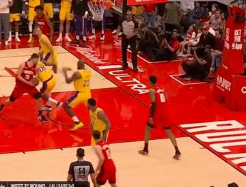 湖人加时112-108力克火箭 系列赛大比分3-0终结悬